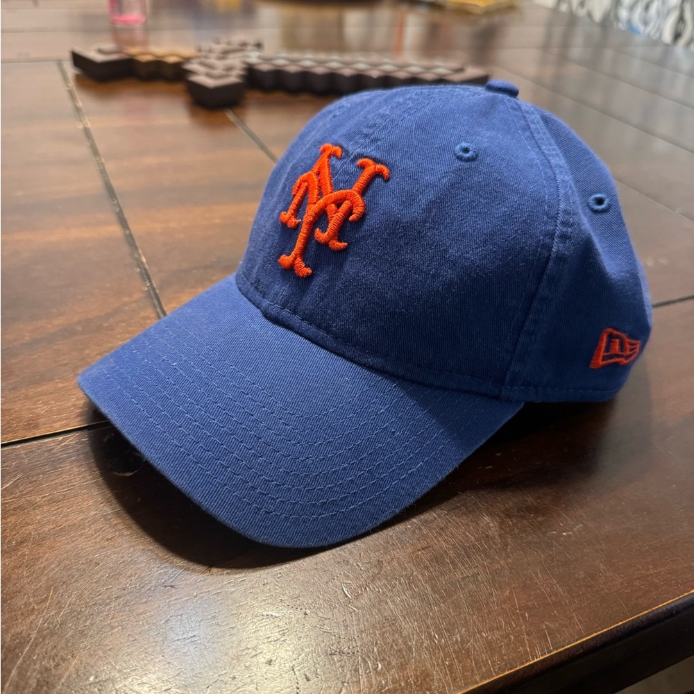 New Era Blue mets Baseball dad hat